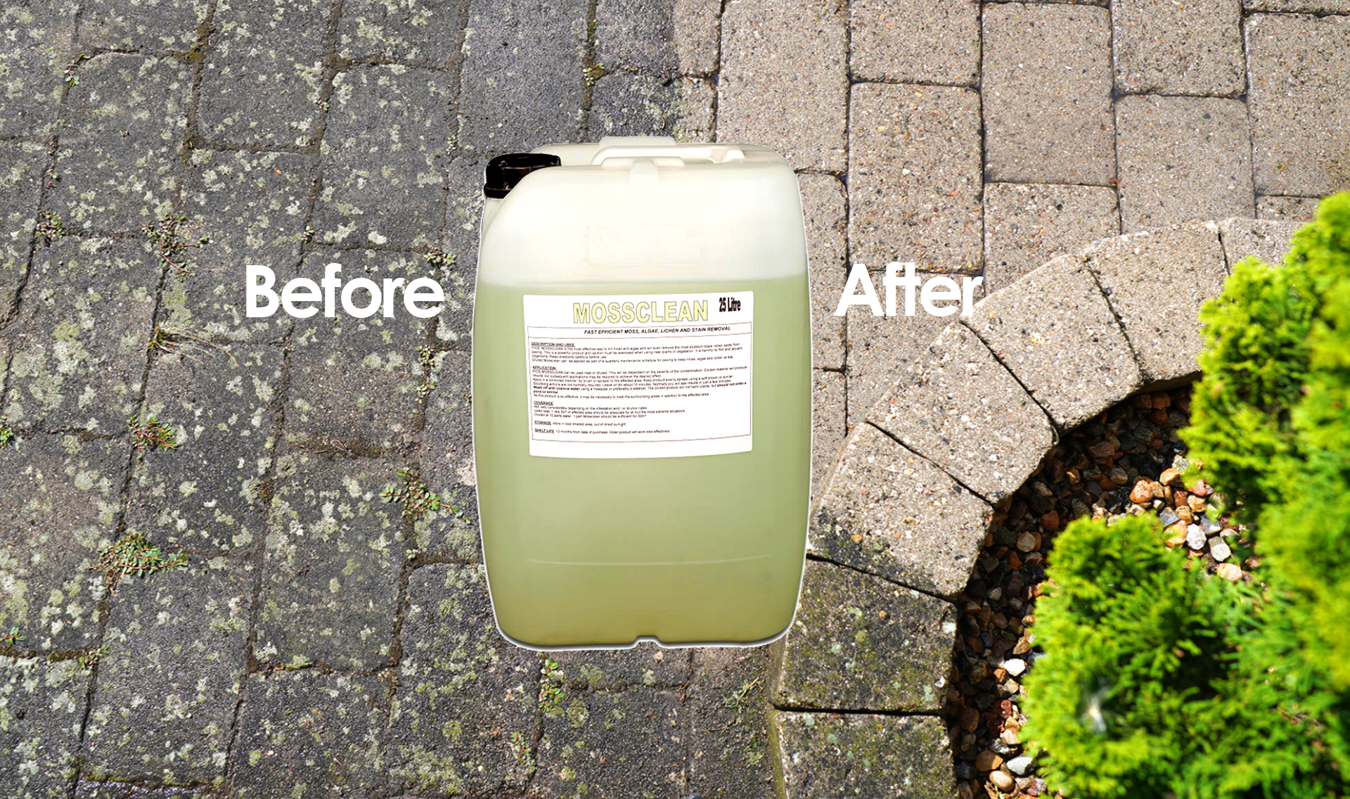 Rediscover the Beauty of Your Paving with Mossclean